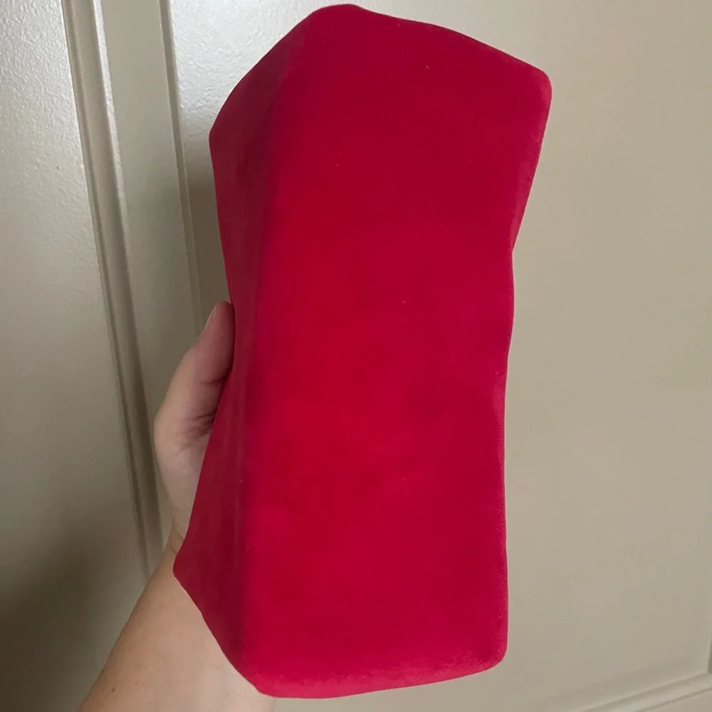 Dior velvet pouch